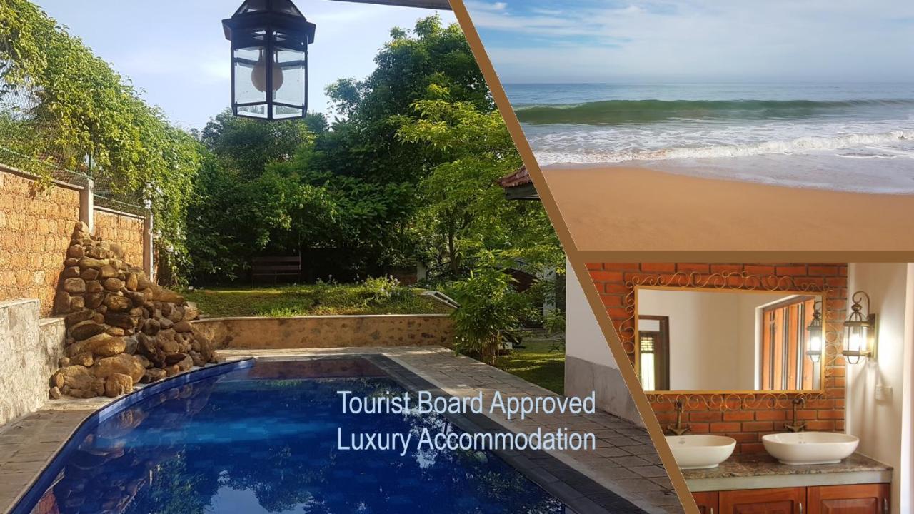 Siriniwasa Luxury Villa With Private Pool Induruwa Eksteriør bilde